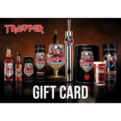 IRON MAIDEN TROOPER BEER & WINE GIFT CARD - Iron Maiden Beer