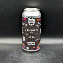 Deeds Sponsored By Pale Ale Can Sgl - Saccharomyces Beer Cafe
