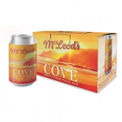 Mcleod's Cove Unfiltered Pale Ale 6x330mL Cans - The Hamilton Beer & Wine Co