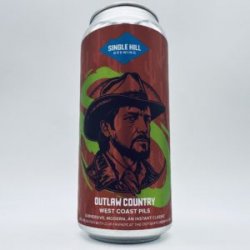 Single HillOutskirts Outlaw Country West Coast Pils Can - Bottleworks