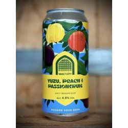 Vault City Brewing Yuzu Peach & Passionfruit