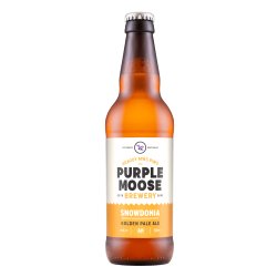Purple Moose Brewery (Bragdy Mŵs Piws) Snowdonia Ale (Cwrw Eryri)