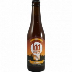 100 Watt Brewery 75 Watt - Dokter Bier