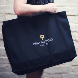 Braybrooke Black Tote Bag - Braybrooke Beer Co