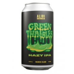 Alibi Brewing Green Thimbles Hazy IPA 440mL - The Hamilton Beer & Wine Co