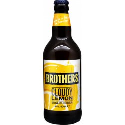 Cider Brothers Cloudy Lemon - Rus Beer