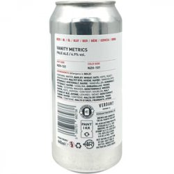 Verdant Brewing Co Vanity Metrics
