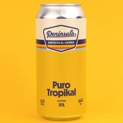 Peninsula Puro Tropikal 6% 44cl. - La Domadora y el León
