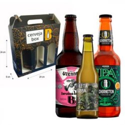 Kit Presenteável 3 s Artesanais - CervejaBox