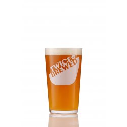 Twice Brewed Half Pint Glass - Twice Brewed