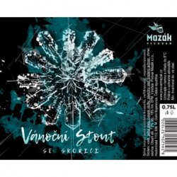 Mazák  Vánoční Stout 18  0,75l b - Pivo a tak