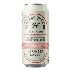 Harland Brewing Japanese Lager 473ml - The Beer Cellar