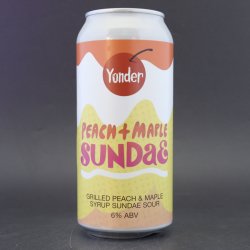 Yonder - Peach & Maple Sundae - 6% (440ml) - Ghost Whale