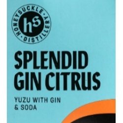 Honeysuckle Splendid Gin Citrus - Craftissimo