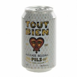 Tout Bien Pils  33 cl  Blik - Drinksstore