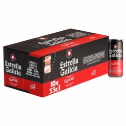 Cerveza Estrella Galicia especial pack de 10 latas 33 cl. - Carrefour España