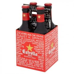 Estrella Damn (4 x 330ml) - Castle Off Licence - Nutsaboutwine