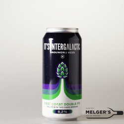 Kees x Two Chefs Brewing  It’s Intergalactic West Coast Double IPA 44cl Blik - Melgers