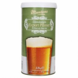Kit Muntons Connoisseurs Export Pilsner - Cerveja Artesanal