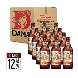 Dama Weiss 600ml - 12 Unidades - Dama Bier