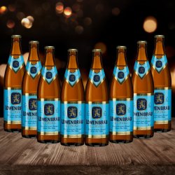 Löwenbräu Original German Helles Lager 500ml Bottles - 5.2% ABV (8 Multipack) - Beerhunter