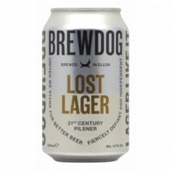 BrewDog Lost Lager - Cantina della Birra