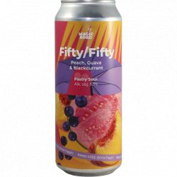 Magic Road Fifty Fifty - Peach Guava Blackcurrant