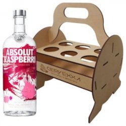 Vodka Absolut Raspberry + Barril Six Pack Cerveza Artesanal - Cervexxa