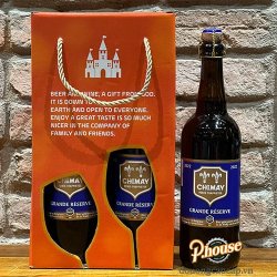 Hộp Quà Tết Bia Chimay Xanh  Chai 750ml  Hộp 2 Chai - PHouse – Đồ Uống Cao Cấp