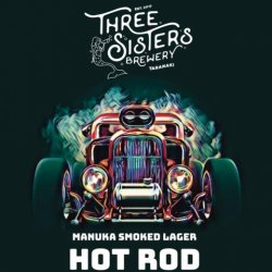 Three Sisters Hot Rod Manuka Smoked Lager 500mL - The Hamilton Beer & Wine Co