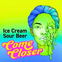 One Drop Brewing - Come Closer DragonFruit, Guava, Banana, Mango and Bubblegum Ice Cream Sour 6% - - Prost Bottle Shop
