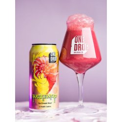 One Drop Brewing- Bullet Proof Wild Guava, Blackcurrant Yoghurt, Mango, Coconut Ice Cream Sour 6.1% - Prost Bottle Shop