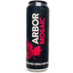 Arbor Mosaic Gluten Free Pale Ale Arbor Mosaic Gluten Free Pale Ale