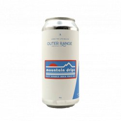 Outer Range French Alps - Mountain Drips 44cl  Hazy Double IPA - Le Fermenteur