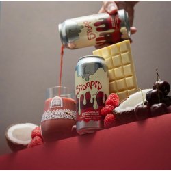 Vault City - 7th Birthday Stoopid White Chocolate Raspberry Cherry Smoothie Sour 6% - Prost Bottle Shop