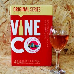 Vine Co Original Series - White Zinfandel - 30 Bottle Rose Wine Kit - Brewbitz Homebrew Shop