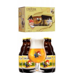 La Chouffe 4 Cervezas 1 Copa - Bodecall