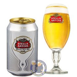 Stella Artois 5.2° - 33cl CAN - BelgianShop