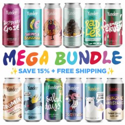 Yonder Mega Bundle - 12x 440ml cans - Yonder Brewing