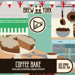 Brew York x Funky Fluid  Coffee Bake  10% - The Black Toad