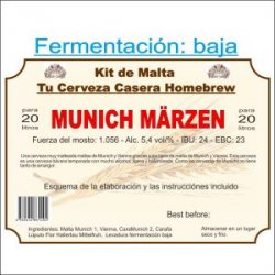 Kit en grano Munich Märzen - Tu Cerveza Casera Homebrew