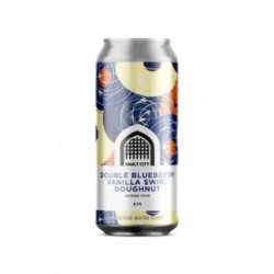 Vault City DOUBLE BLUEBERRY VANILLA SWIRL DOUGHNUT 440ml can Best Before 24.05.2025 - Kay Gee’s Off Licence