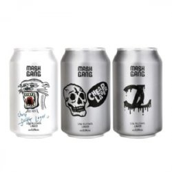 Mash Gang  Cheap Lager  0.5% - The Black Toad