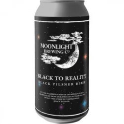 Moonlight Brewing Co. Black To Reality 16oz can - Bine & Vine