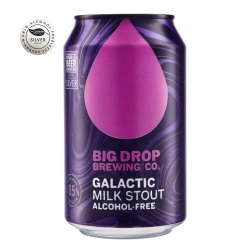 Big Drop Galactic Milk - Non Alcoholic Stout - Dry Drinker