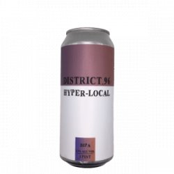 District 96 Beer Factory  Hyper Local - De Biersalon