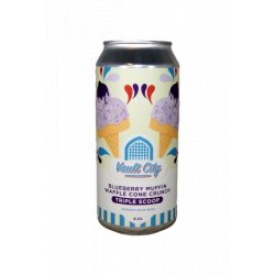 Vault City Brewing  Blueberry Muffin Waffle Cone Crunch Triple Scoop - Brother Beer