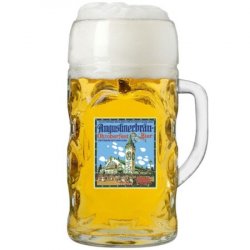 Bicchiere Boccale Augustiner Oktoberfest Vetro Bocciardato 50 cl - XBeer