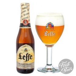 Bia Leffe Vàng 6,6% – Chai 330ml – Thùng 24 Chai - First Beer – Bia Nhập Khẩu Giá Sỉ