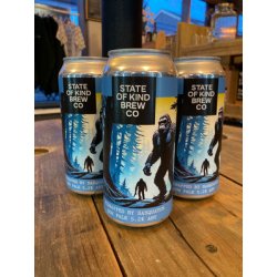 State Of Kind Brew Co - Kidnapped By Sasquatch - DDH Pale - 5.2% - 440ml Can. - MK Biergarten